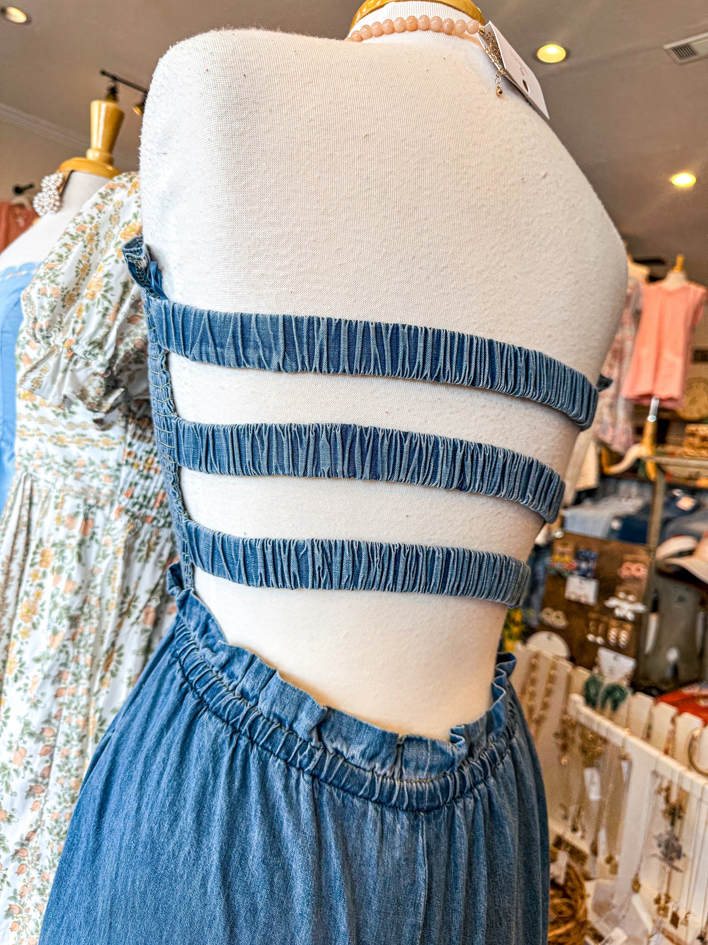 Chambray Jumpsuit