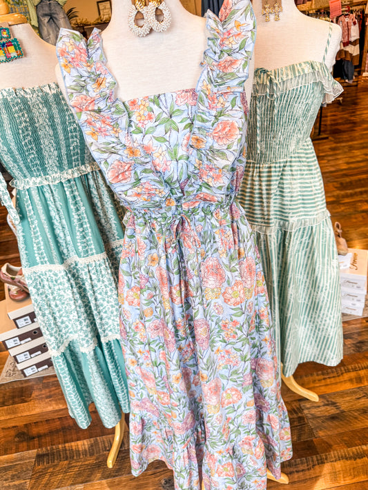 Blooming Floral Maxi Dress
