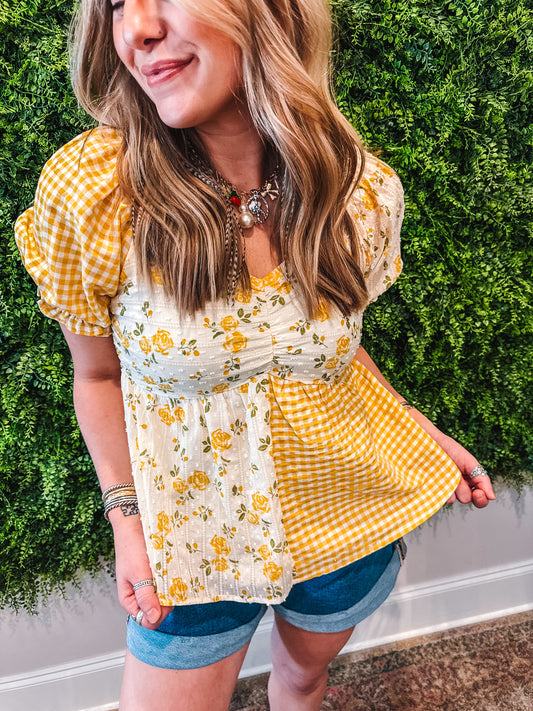 Marigold Daydream Top
