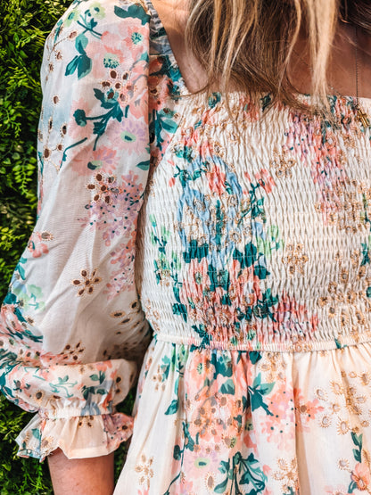 Blossom Belle Midi Dress