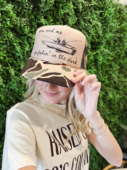 Fishin' in the Dark Trucker🌙🎣
