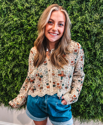 The Willow Crochet Cardigan🌿