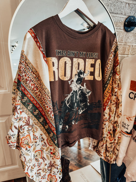 Ain't My First Rodeo Top