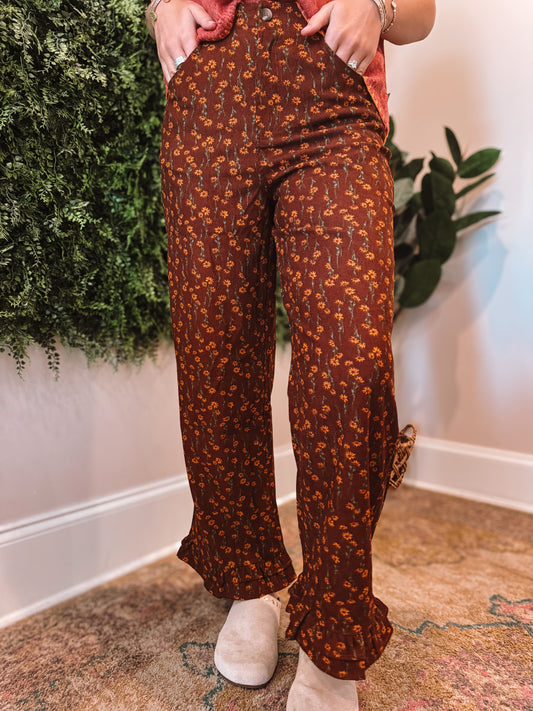 Vintage Bloom Pants