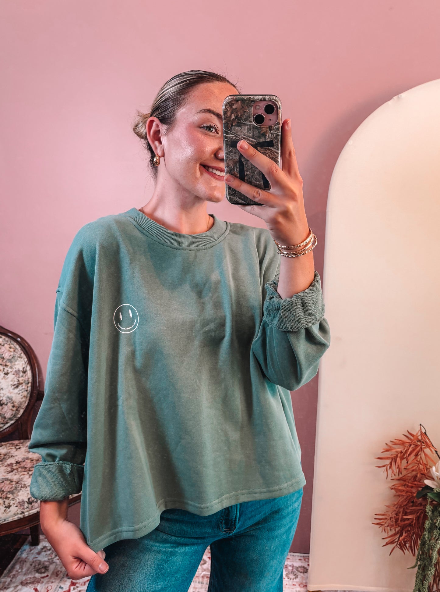 Smiley Crewneck