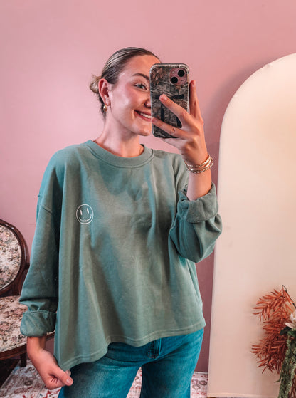 Smiley Crewneck