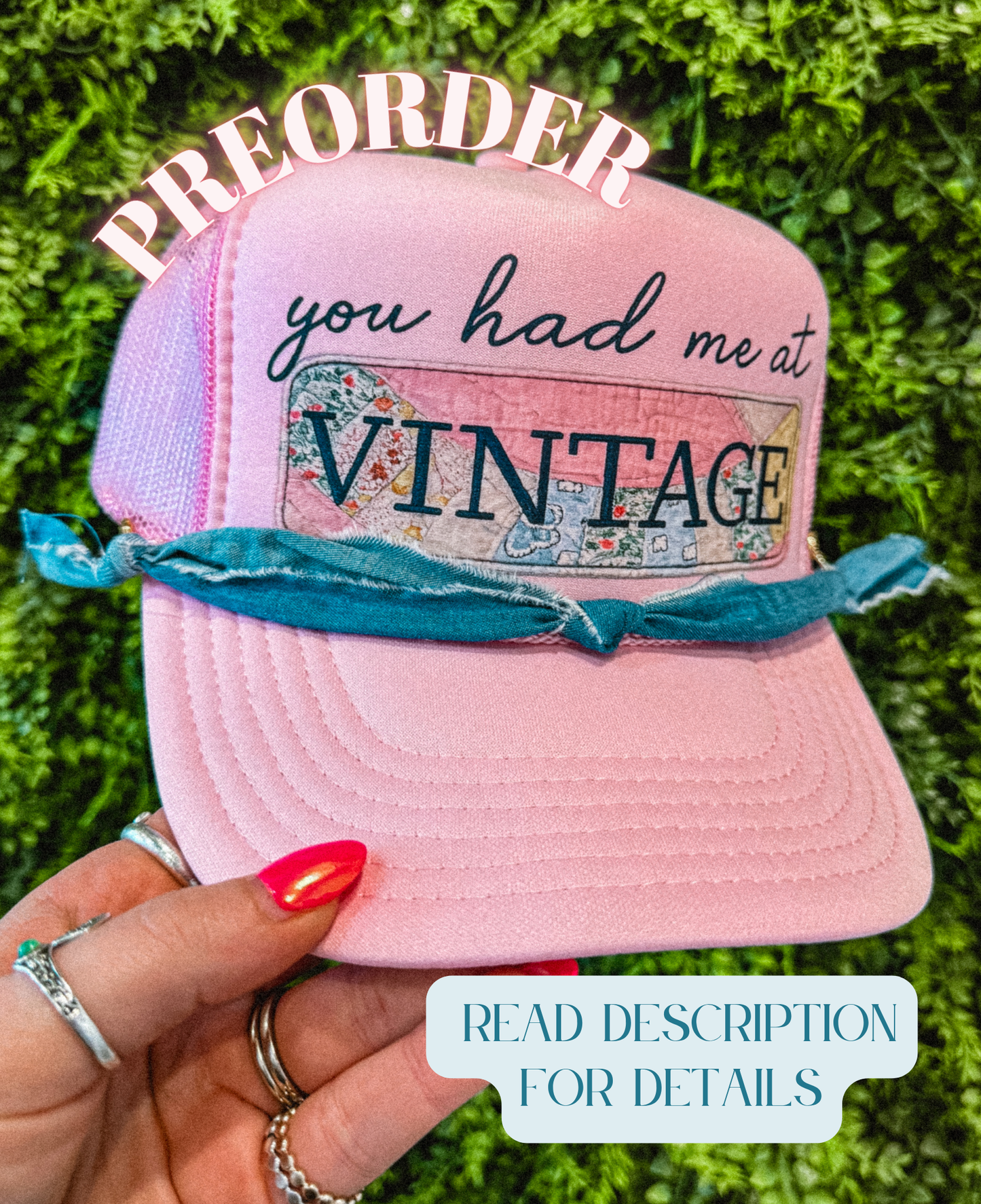 ✨ PREORDER: Thrift Queen Trucker Hat ✨