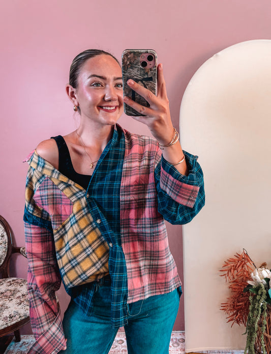 Multi Colored Flannel