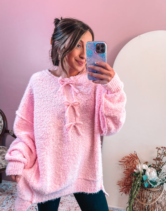 Oversized Bow Sweater