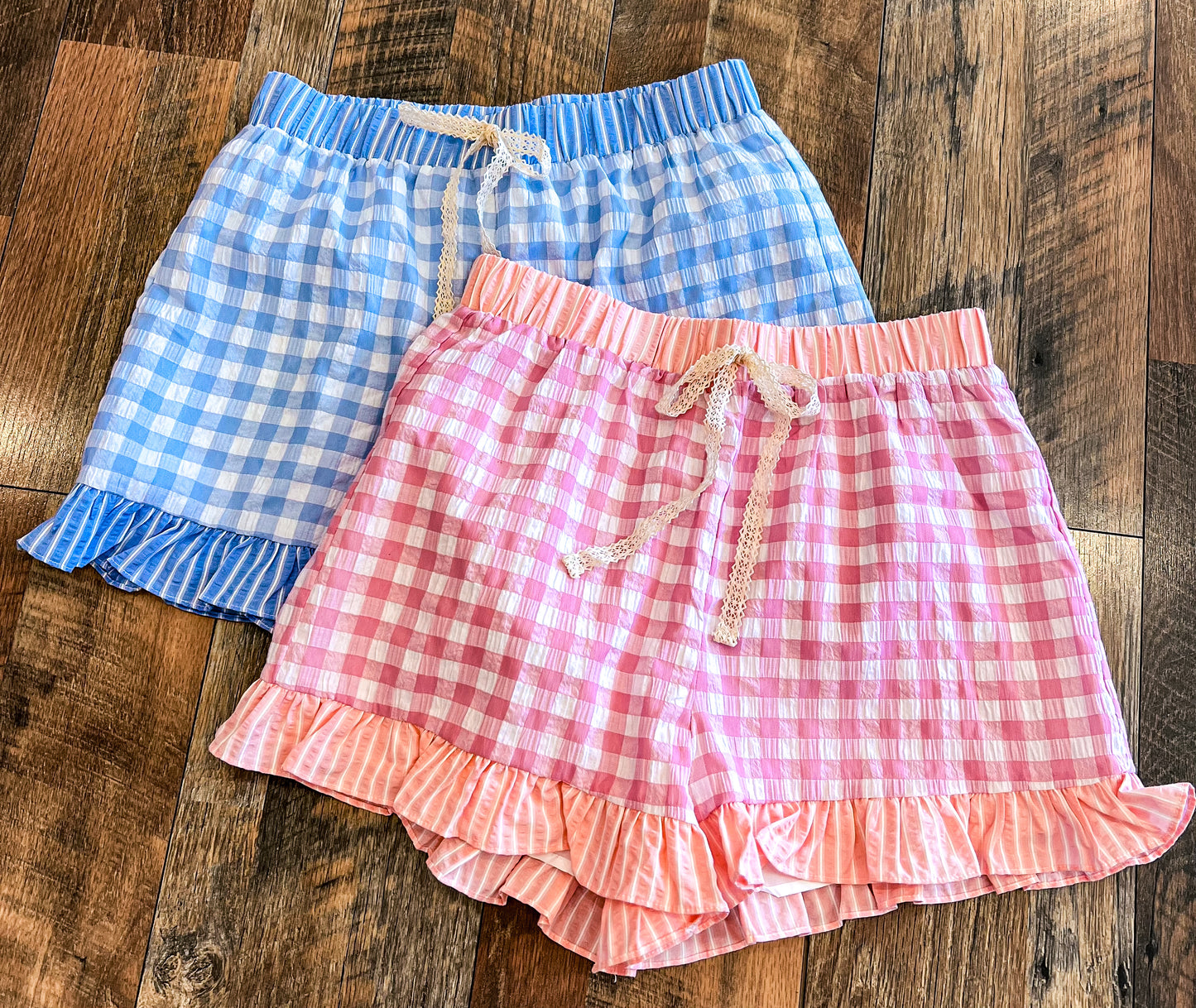 Seersucker Shorts