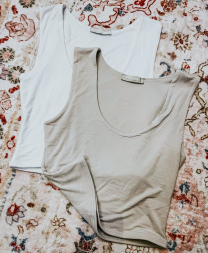 Cropped Layering Tank