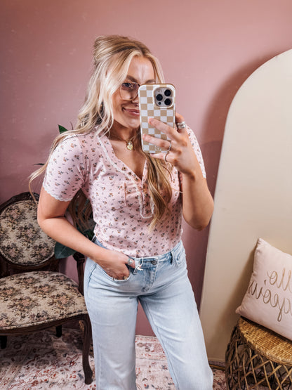 Ditsy Floral Top