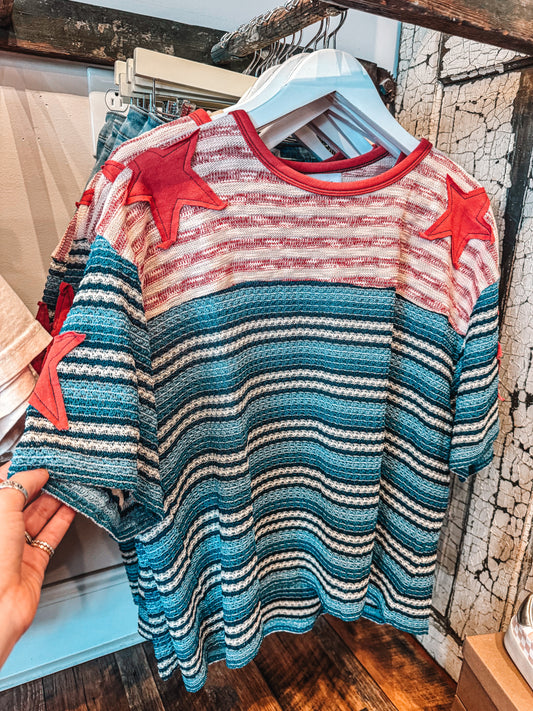 American Honey Crochet Top