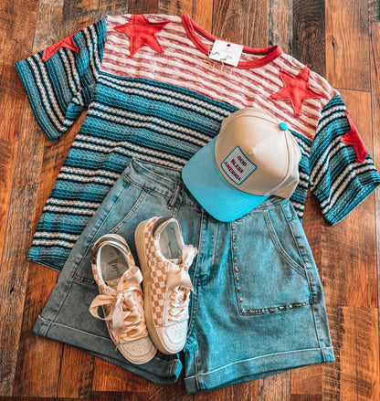 American Darling Denim Shorts